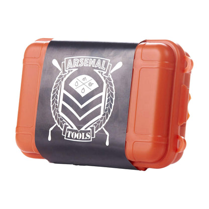 Handy and secure Arsenal Tools pipe case smoking device and accessories storage industrial look