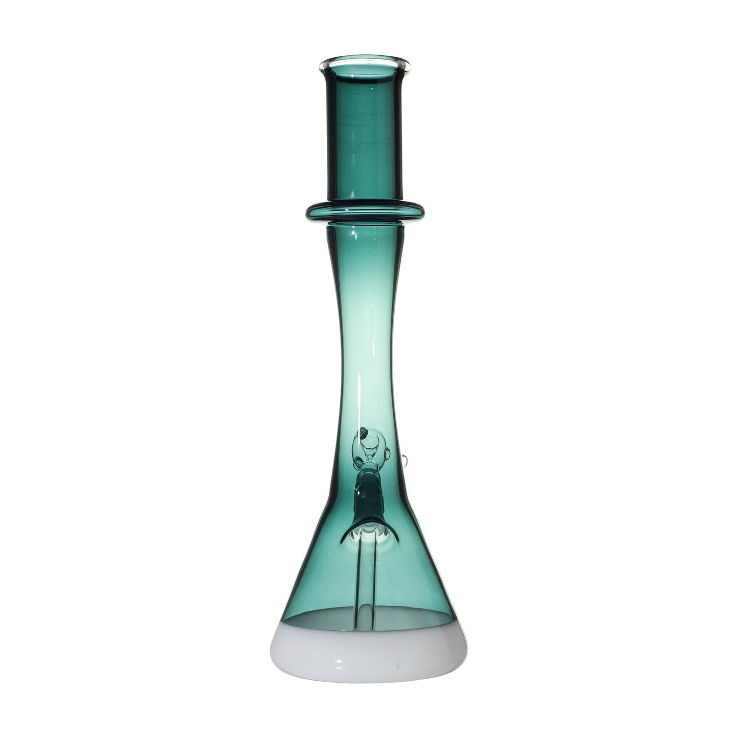 16-inch glass bong smoking device beaker style base splashguard with clean crisp astral design