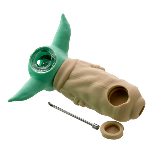 Baby Yoda Pipe - 4.5in