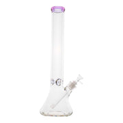Banded Ice Pinch Beaker Bong - 18in