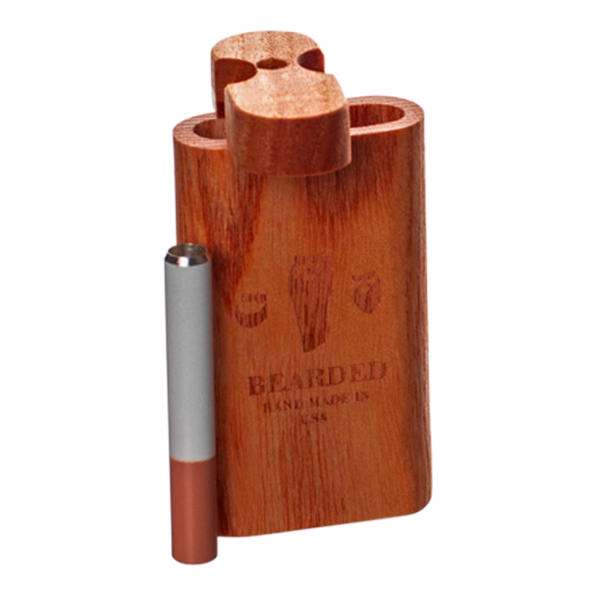 Bearded Wood Dugout - 3in