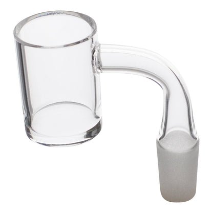 Beveled Edge Male Quartz Banger - Male Clear / 14mm