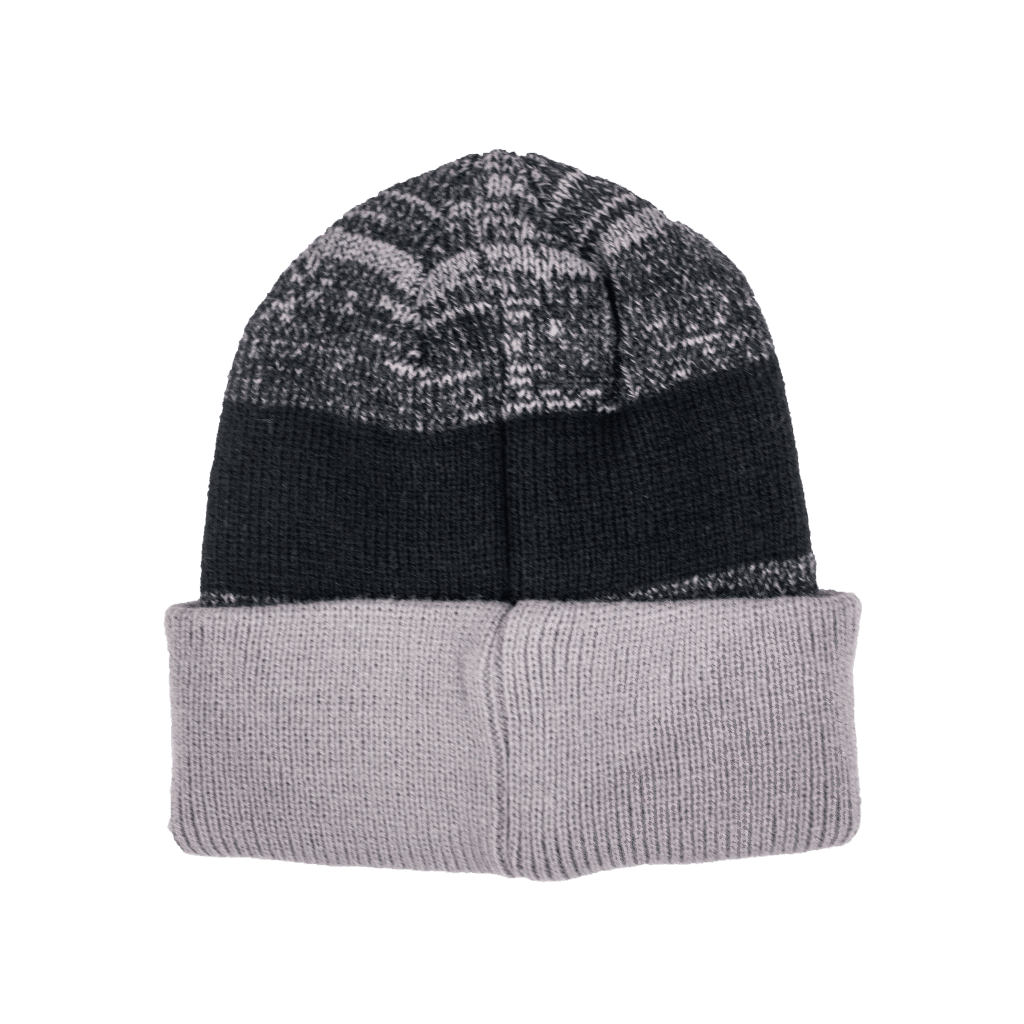 Beanie cap fashion item apparel in gray scale classic colors