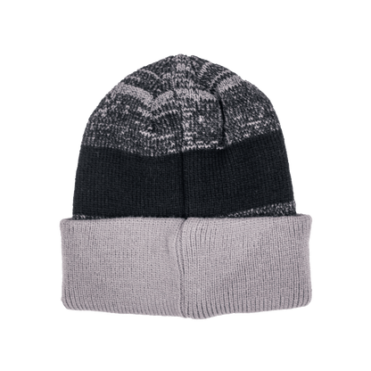 Beanie cap fashion item apparel in gray scale classic colors