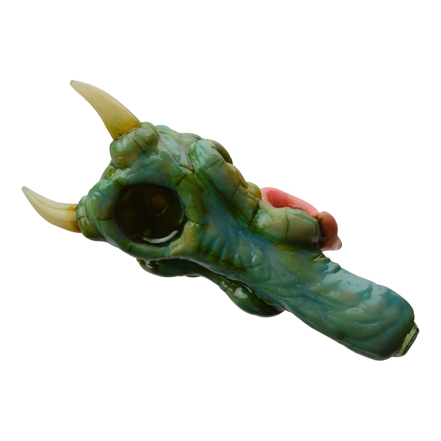 Blue Demon Spoon Pipe - 4in