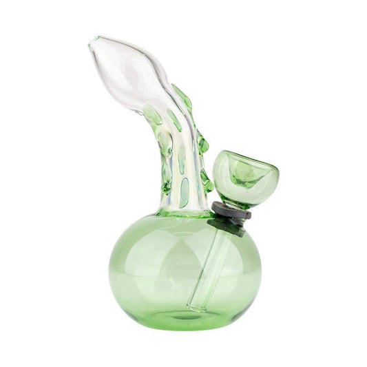 Captains Glass Mini Bubbler - 5.5in Green
