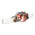 Cherry Glass Sealife Steamroller - 6.5in Orange Shell