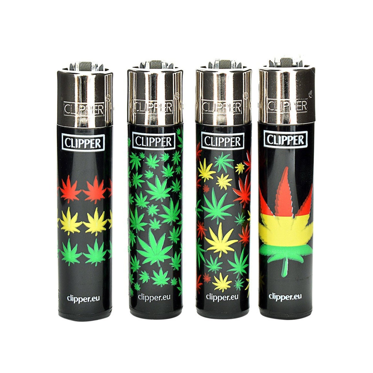 Clipper Lighter - 3 Pack Weed Leaves