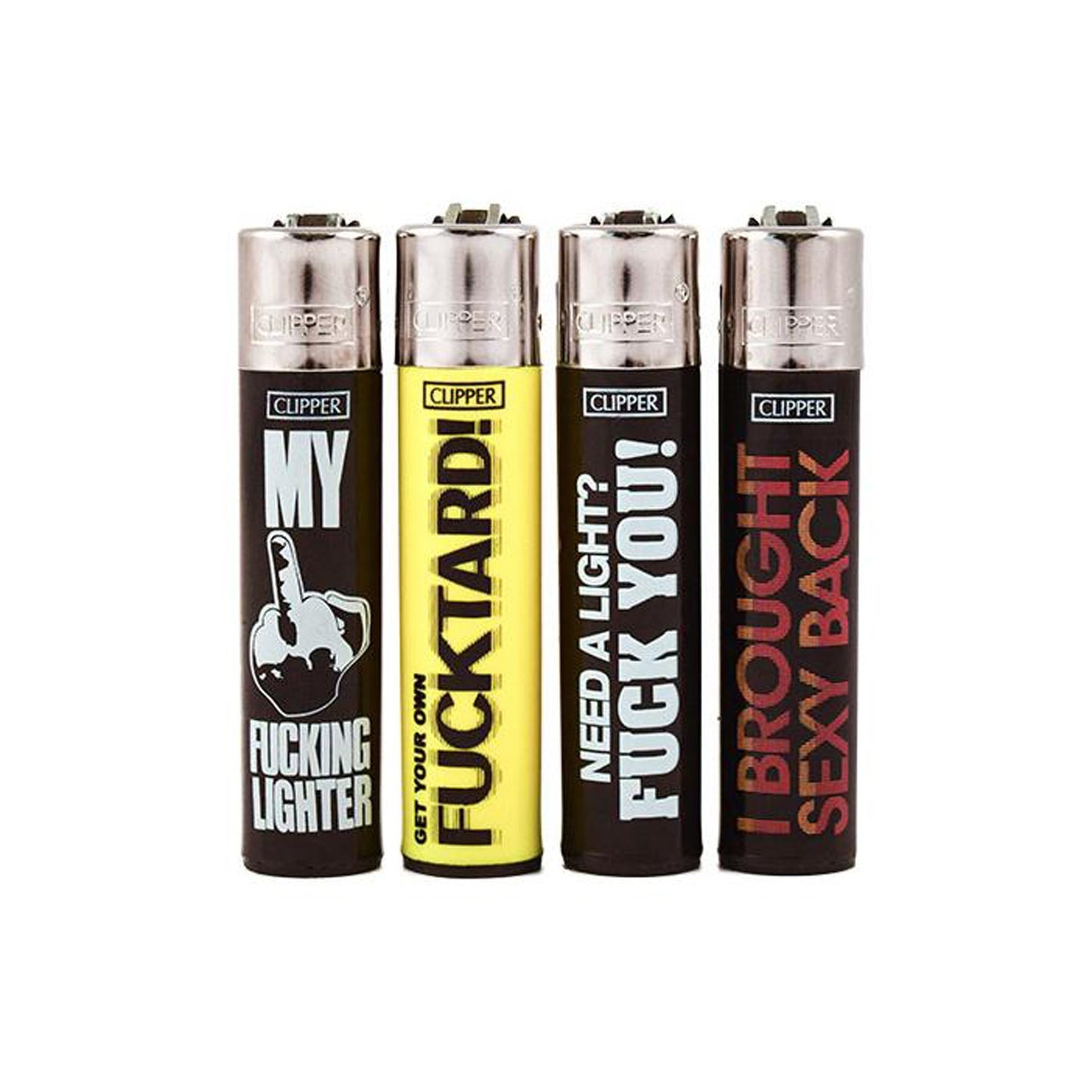 Clipper Lighter - 3 Pack Funny Sayings