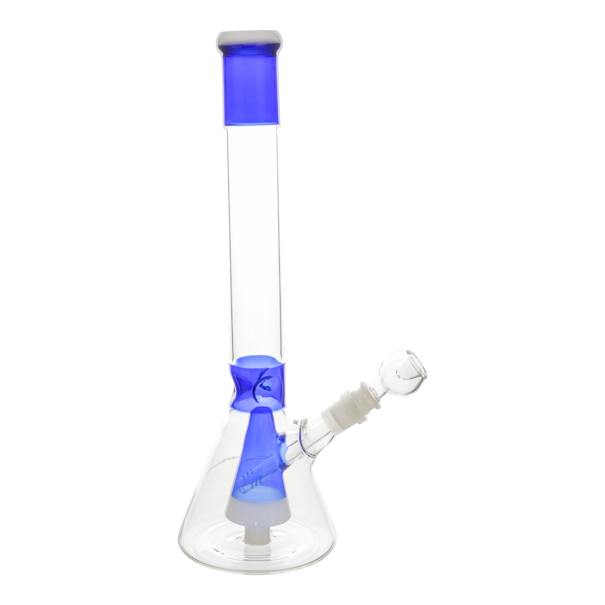 Collared Cap Beaker Bong - 14in - Everything 420