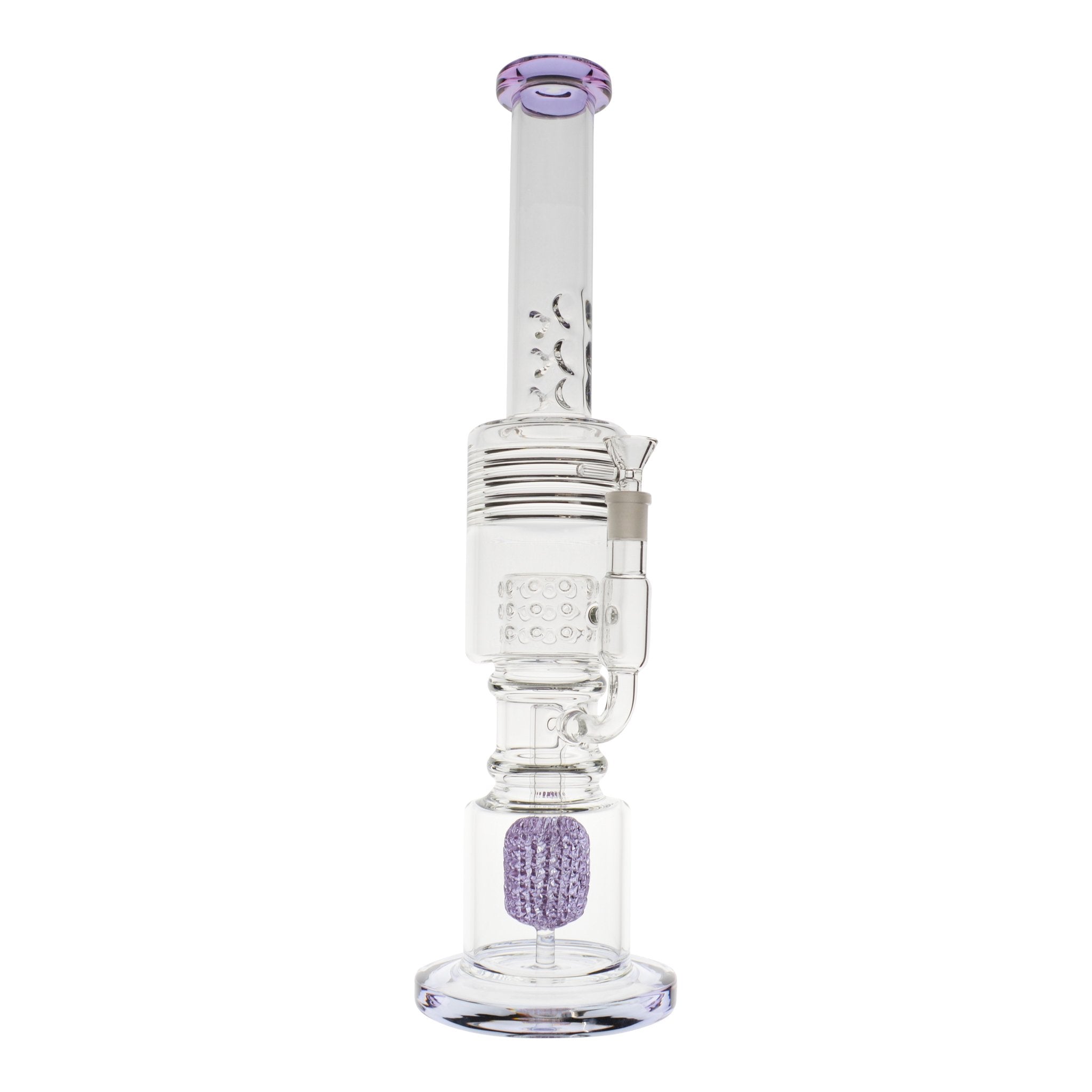 Color Tip Matrix Bong - 19 inches - Everything 420