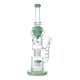 Colored Cone Recycler Bong - 17in Jade