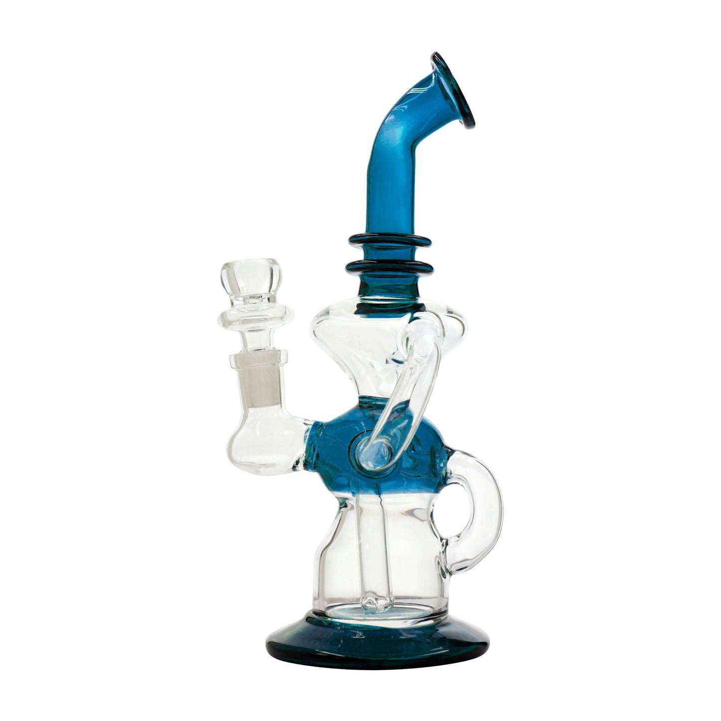 Colored Recycler - 9.5in Blue