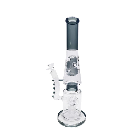 Conic Circle Perc Bong - 18in