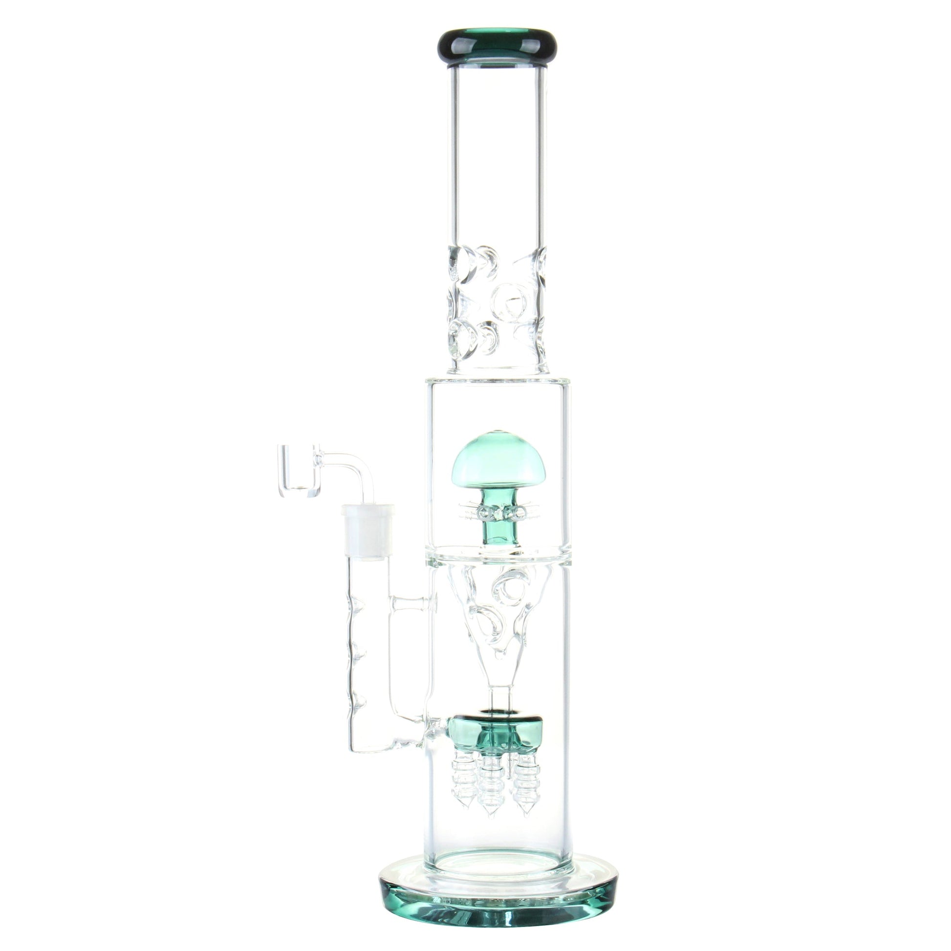 Conic Coil Perc Bong - 17in