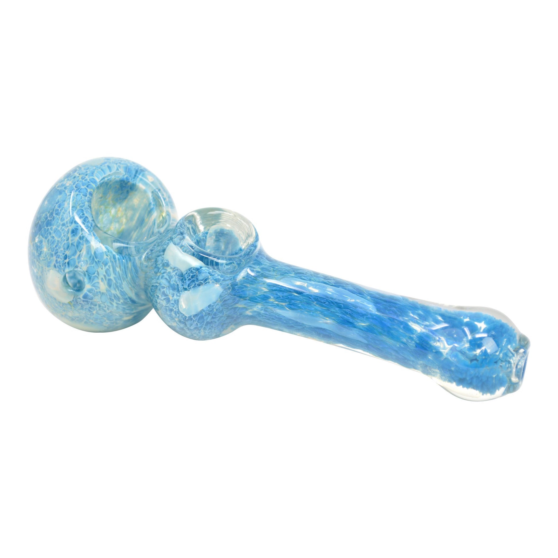 Coral Reef Double Bowl Pipe - 6in Blue