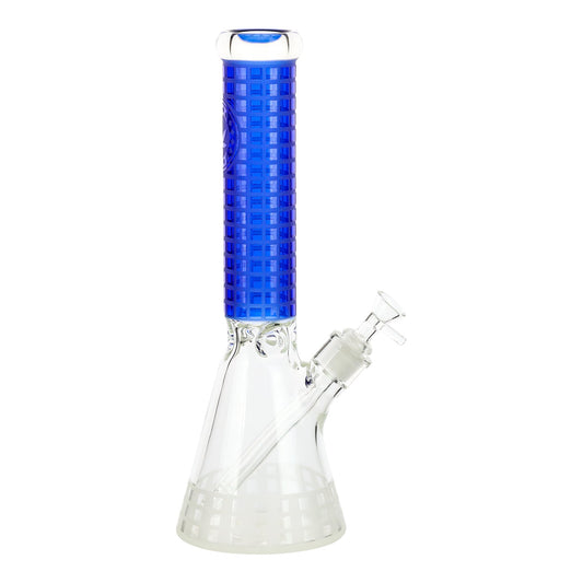Cosine Cluster Bong - 14in Blue