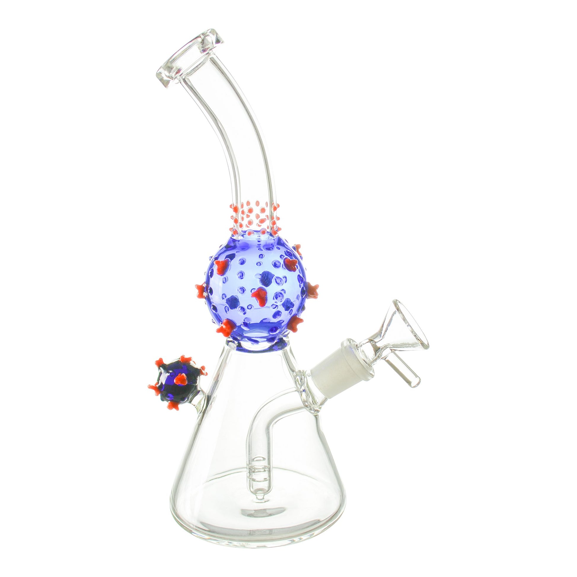 COVID Bong - 9in Blue