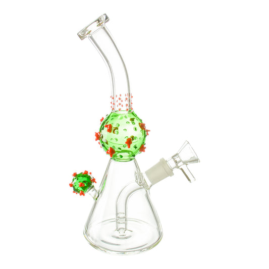 COVID Bong - 9in Green