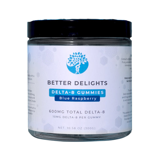 Creating Better Days Delta 8 Better Delights Gummies 10mg / 60