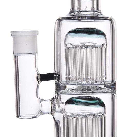 Double Barrel Bong - 12in