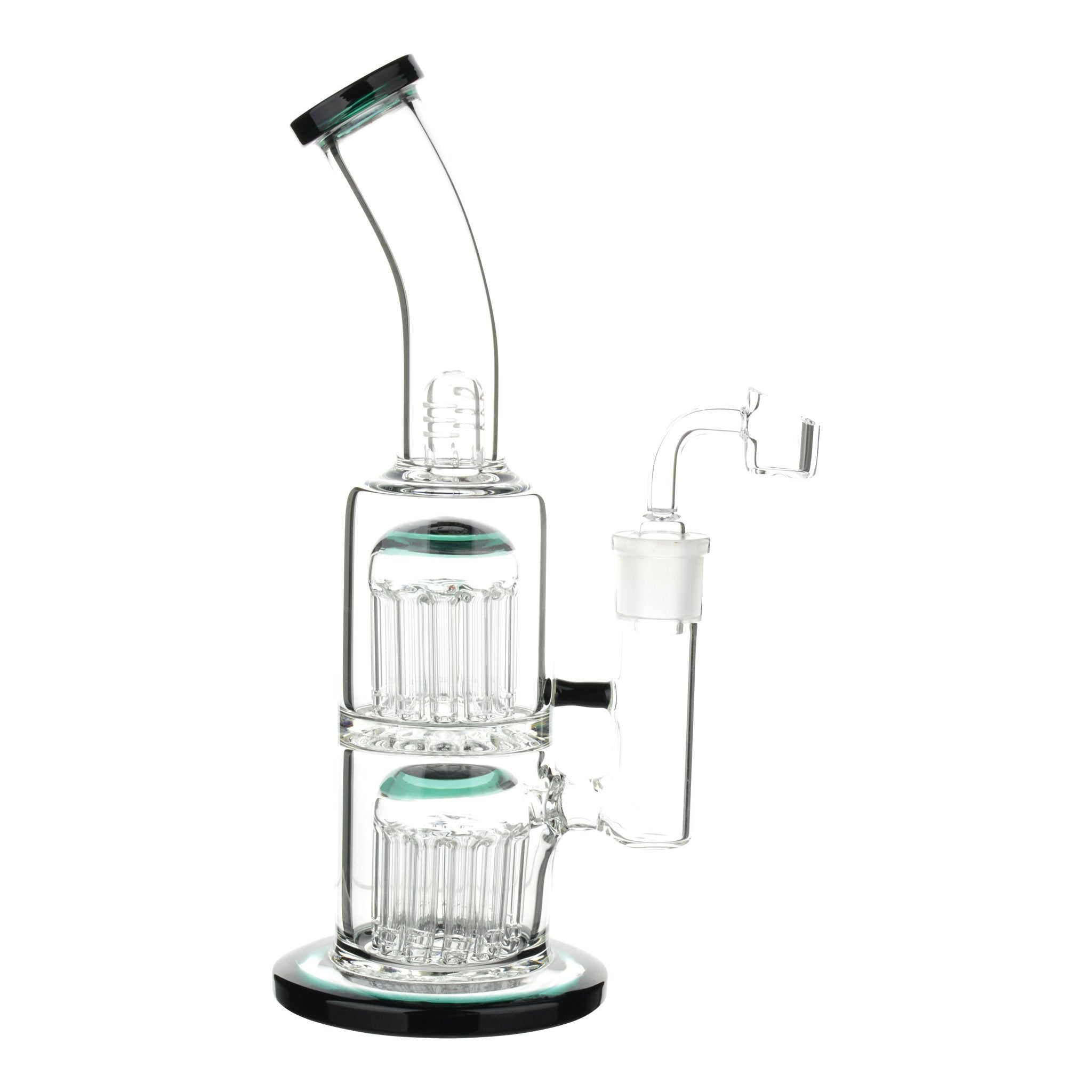 Double Barrel Dab Rig - 11in - Everything 420