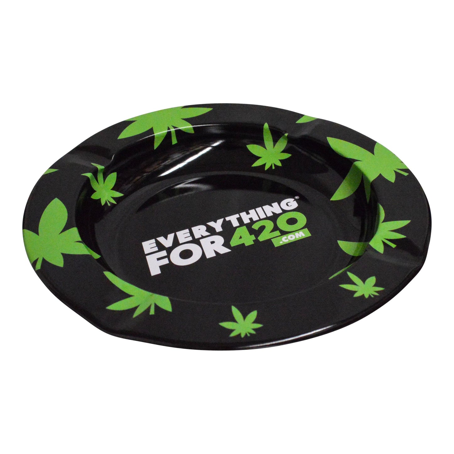EF420 Round Metal Ashtray - 5in