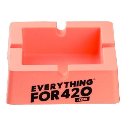 EF420 Square Silicone Ashtray - 2in