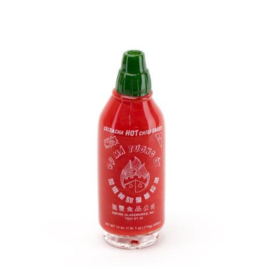 Empire Glassworks Peak Sriracha Bubbler Attachment - 5.5in