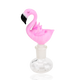 Empire Glassworks Pink Flamingo Bowl - 14mm Male