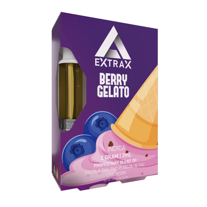 Extrax Live Resin Blend Cartridge - 2000mg Berry Gelato