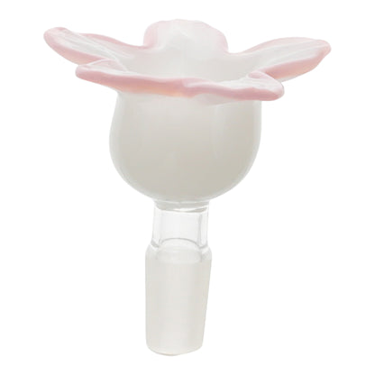 Flower Pedal Bowl - 14mm Male Pink