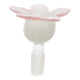 Flower Pedal Bowl - 14mm Male Pink