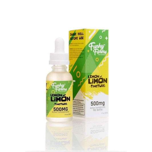 Funky Farms CBD Tincture 500mg / Lemon Limon