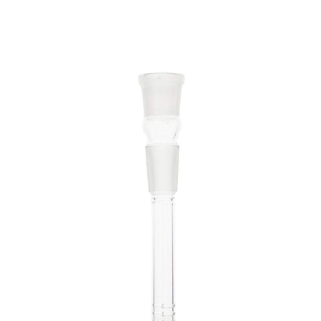 5-inch glass female downstem percolator bong accessory connects 14mm fitting joint clear and sleek look