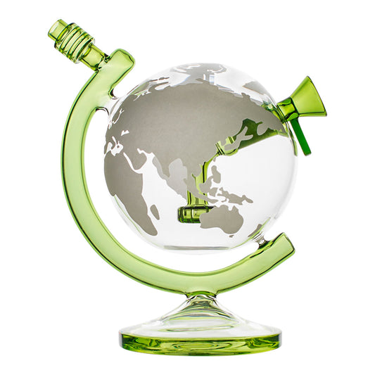 Glowing Globe Bong - 7.5in