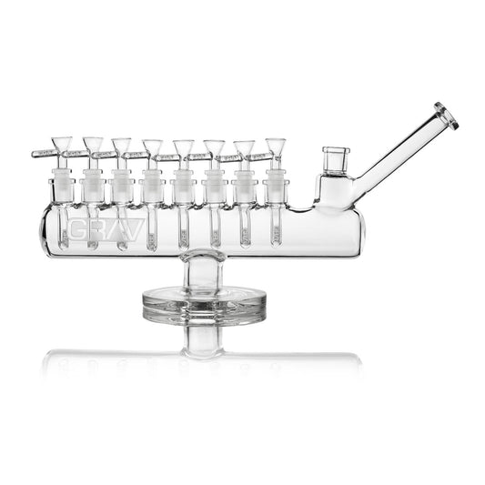 GRAV Menorah Bong - 6in