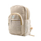 Functional hemp-inspired backpack fashion apparel spacious ethnic color and prins with weed leaf Hemp logo