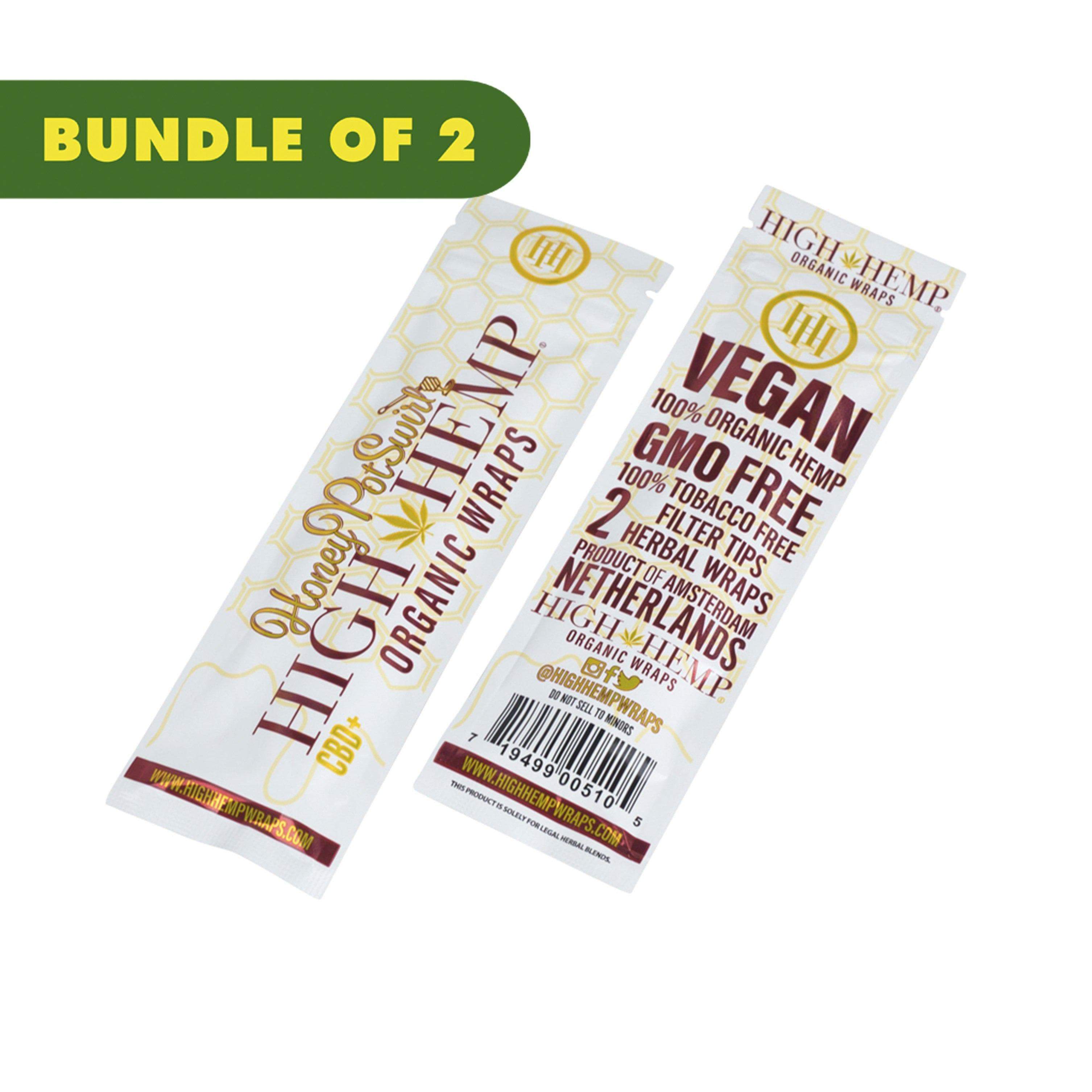 High Hemp Organic Wraps - 2 Pack - Everything 420