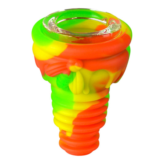 Honeybee Silicone Bowl - Male Rasta
