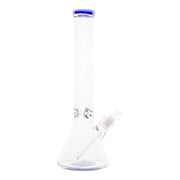 Ink Spotted Beaker Bong - 18in Jade