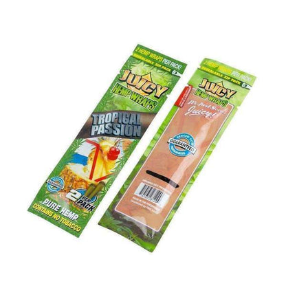 Juicy Hemp Wraps - 2 Pack Tropical Passion