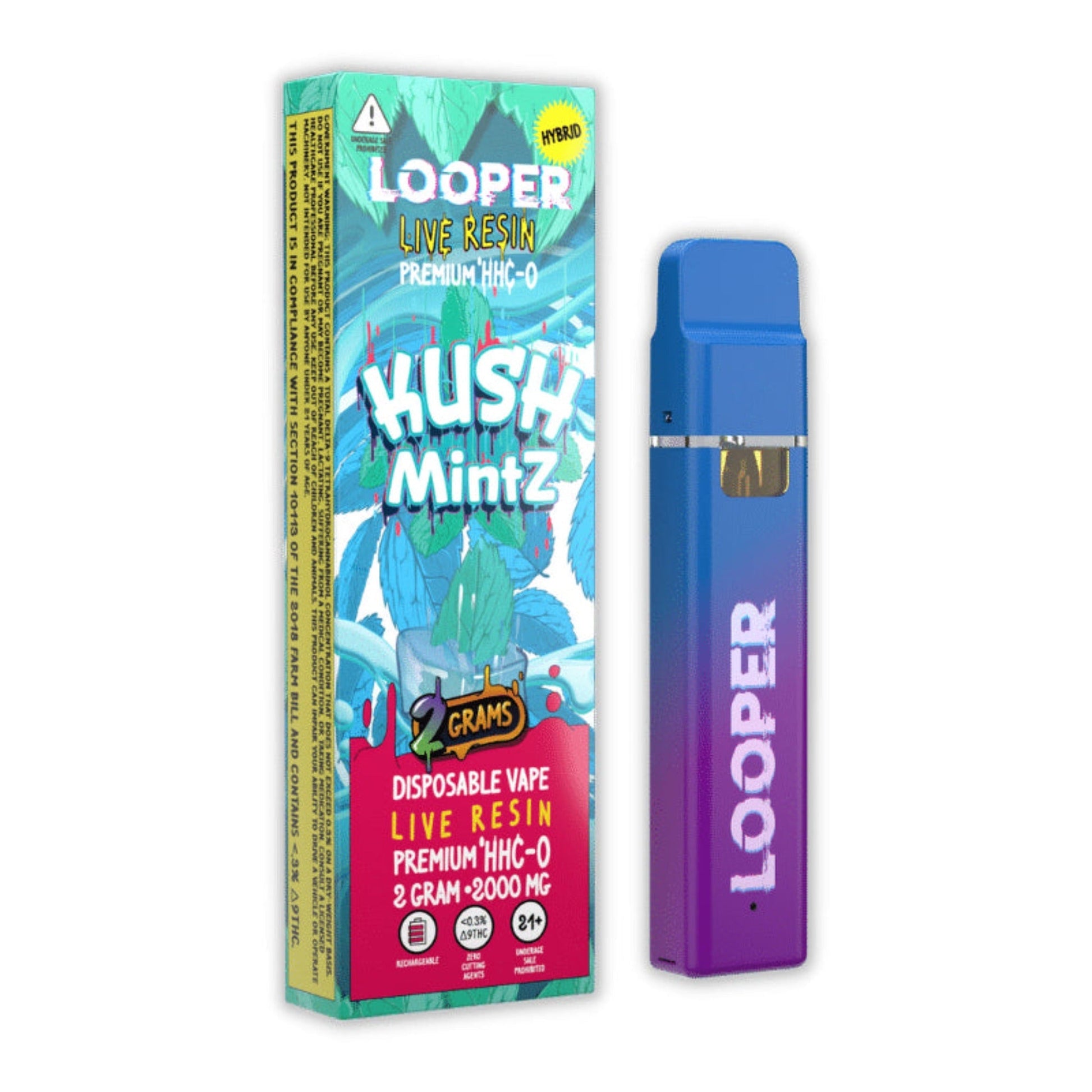 Looper Disposable Vape Looper HHC-O 510 Disposable Vape Looper Disposable Vape Looper HHC-O 510 Disposable Vape