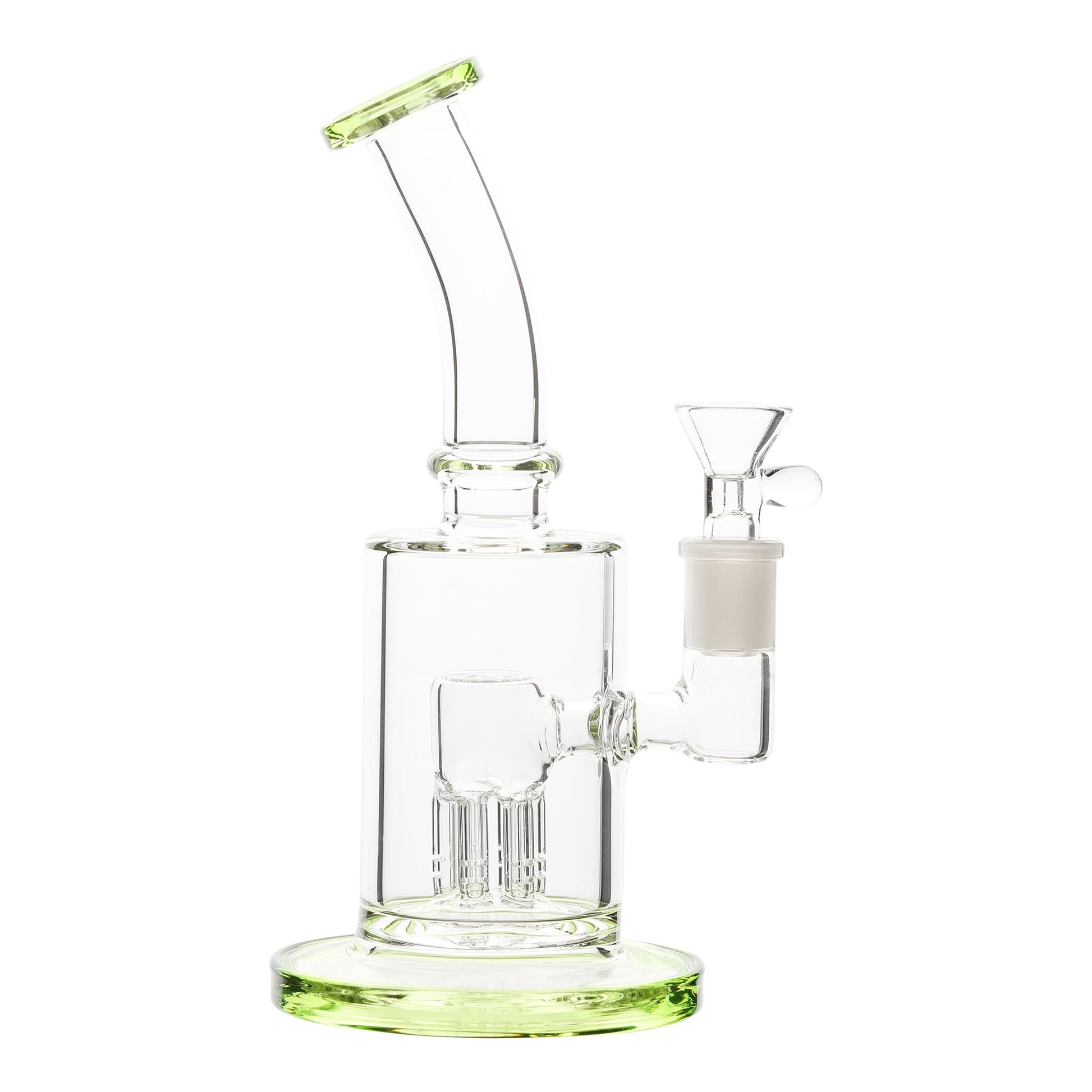 Mad Scientist Bong - 7in Lime