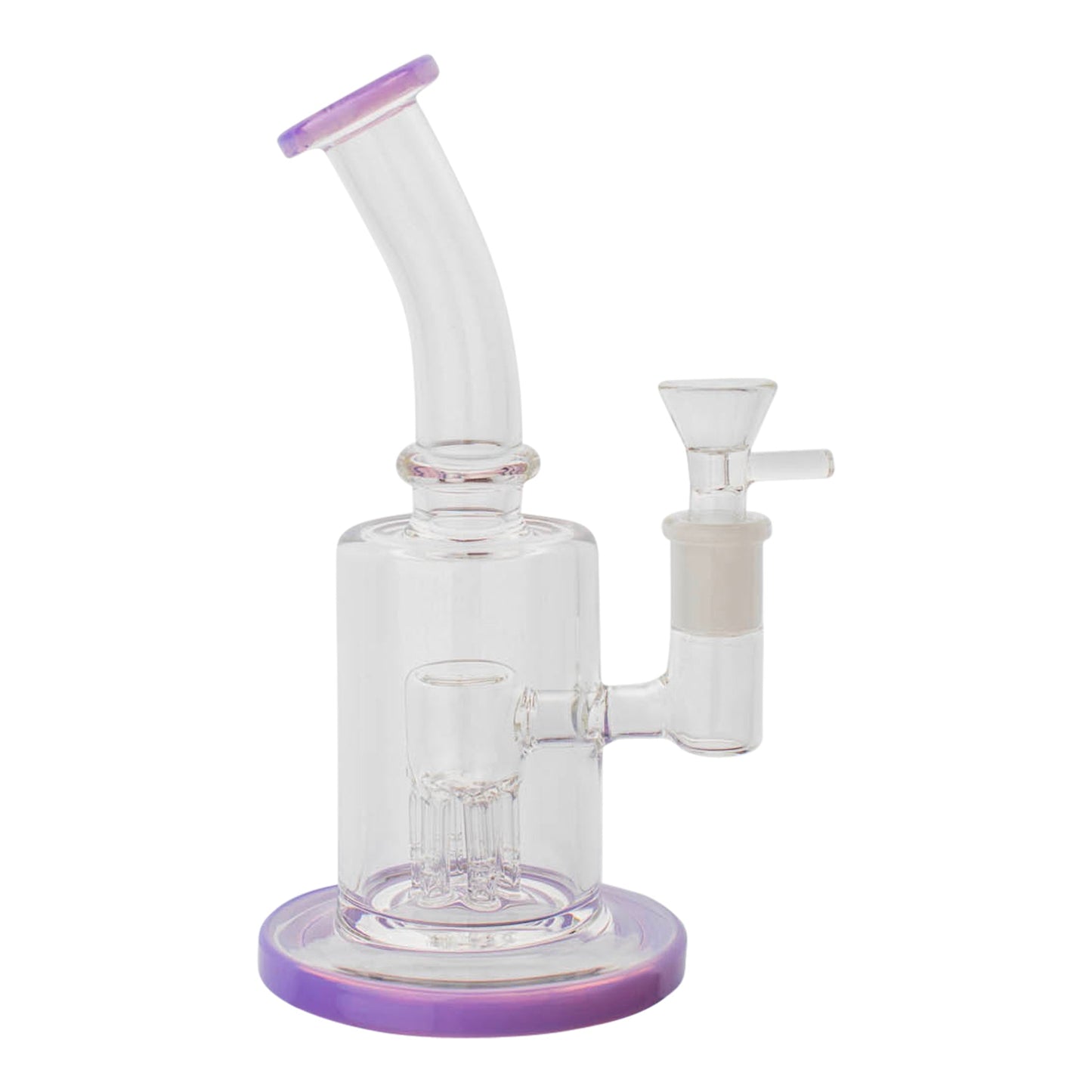 Mad Scientist Bong - 7in Purple