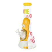 Mmm Donuts Beaker Bong - 13in