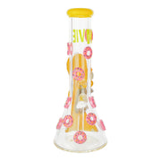 Mmm Donuts Beaker Bong - 13in