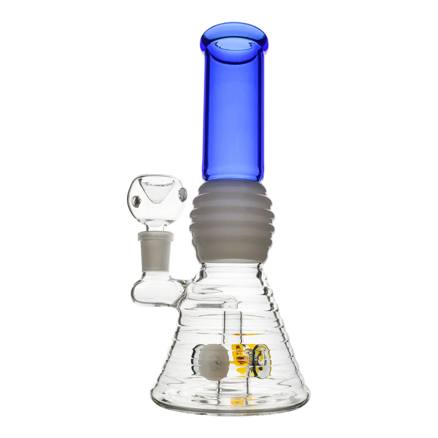 Multi Colored Perc Bong - 9in - Everything 420