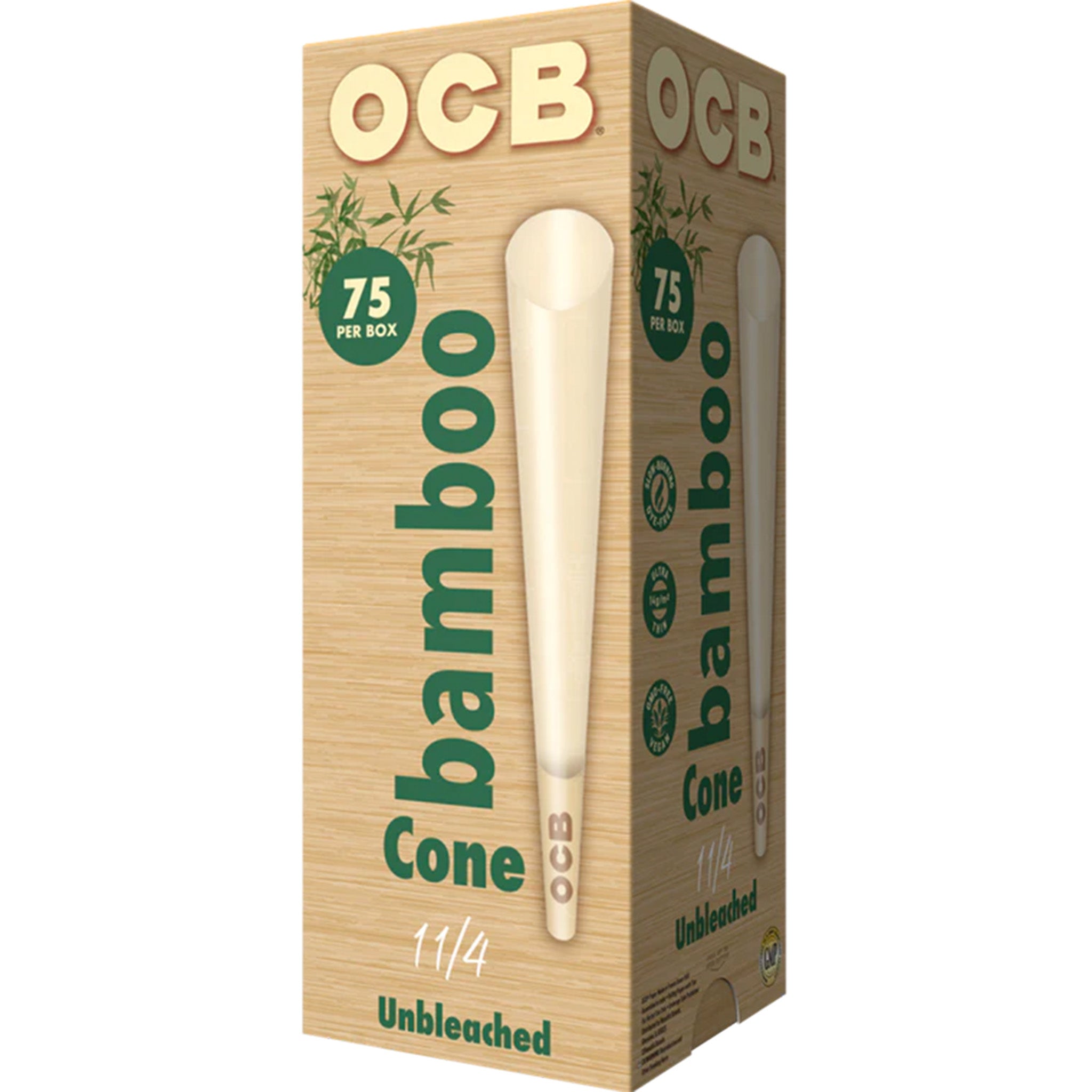 OCB Bamboo 1 1/4 Cone Box - Everything 420