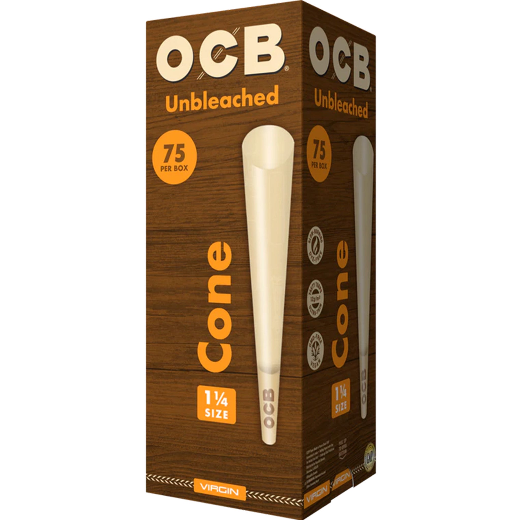 Obcon Box OCB Virgin 1 1/4 Cone Box - Everything 420